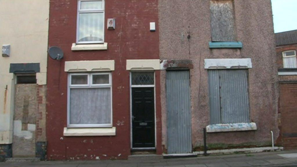 Empty houses in Liverpool