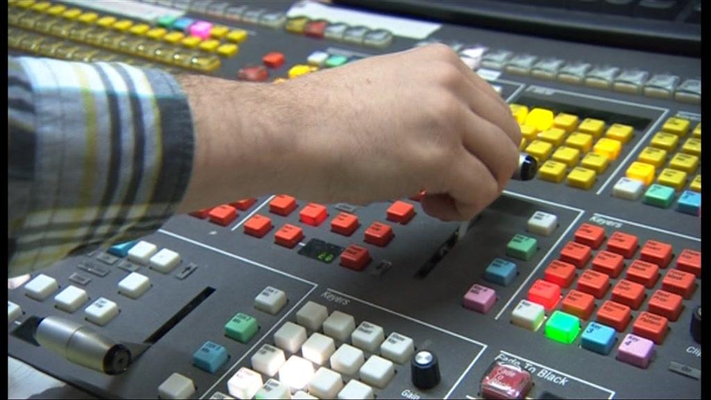 Television mixing desk