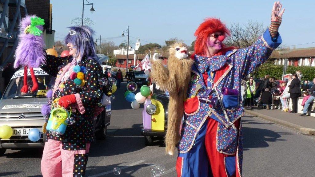 Clowns in Bognor Regis