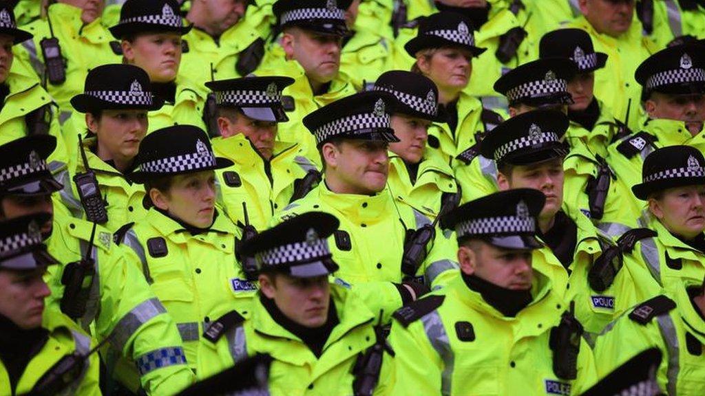 Police in Glasgow