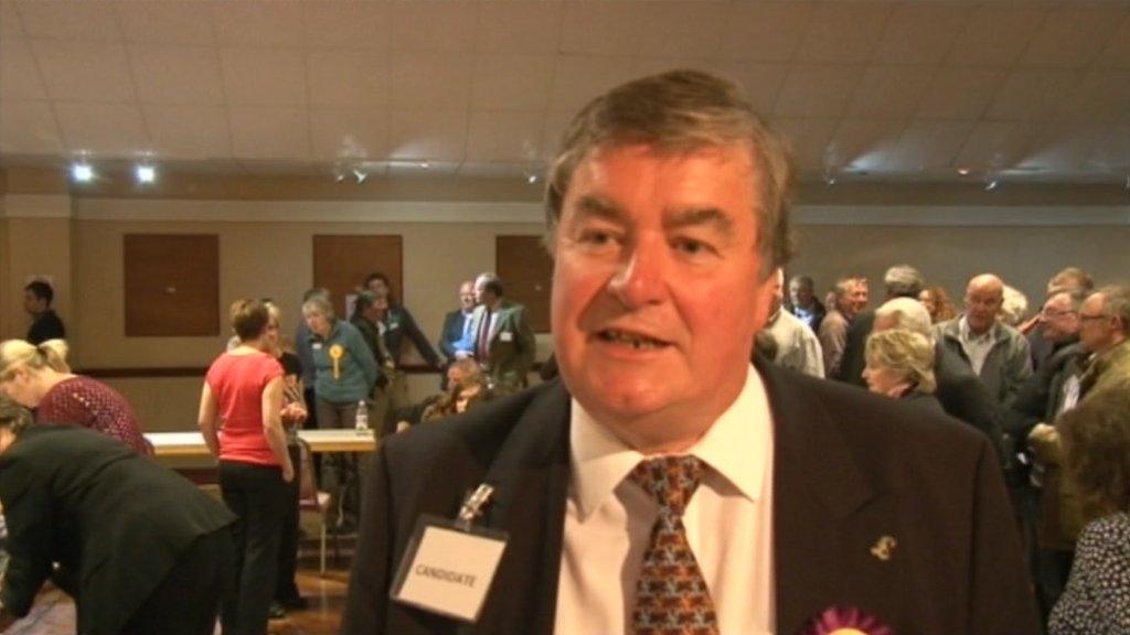 UKIP councillor for Drybrook and Lydbrook Colin Guyton