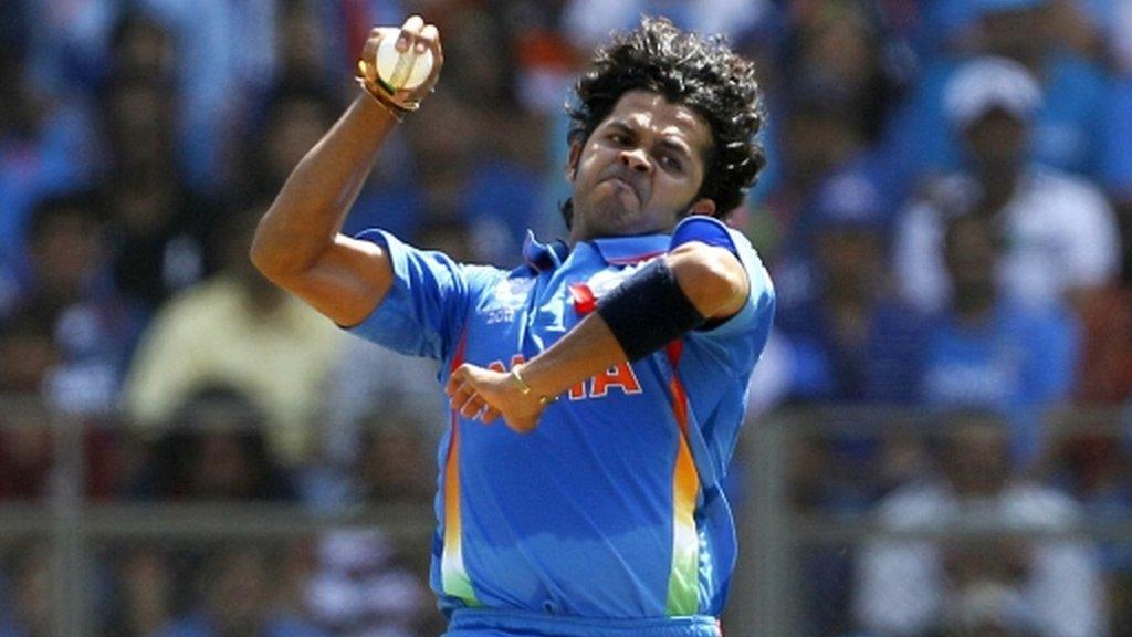 File photo of S Sreesanth bowling