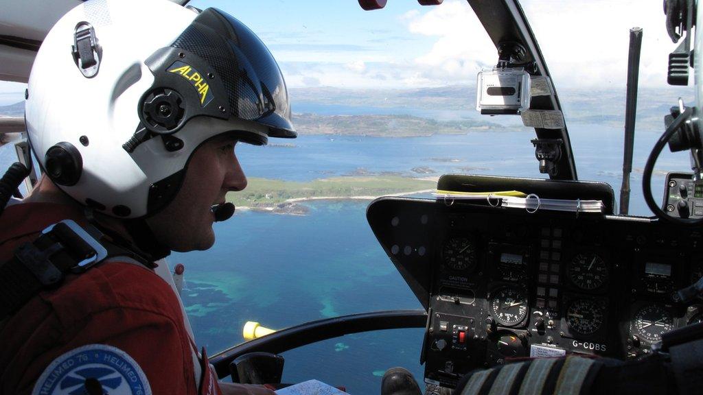 Pilot on Scotland's Charity Air Ambulance