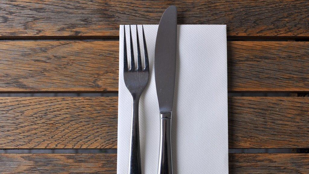 Fork and knife