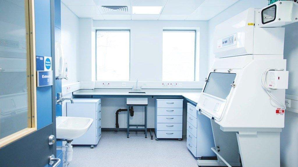 Heartlands Hospital pathology lab