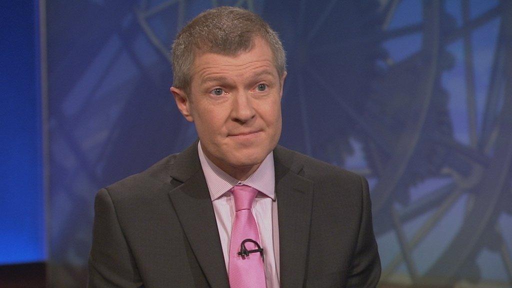 Scottish Liberal Democrat leader Willie Rennie