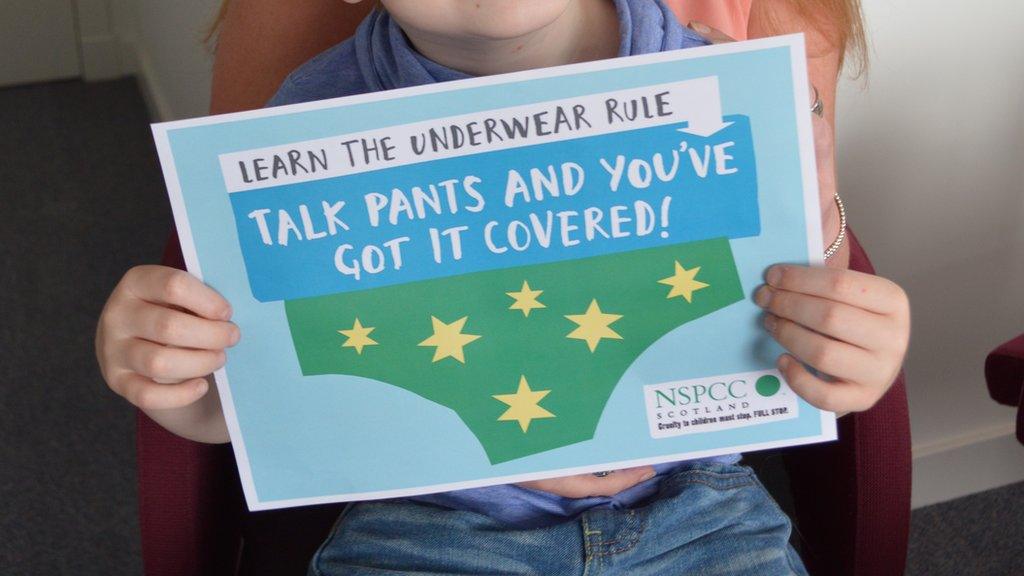 Talk Pants guide from NSPCC