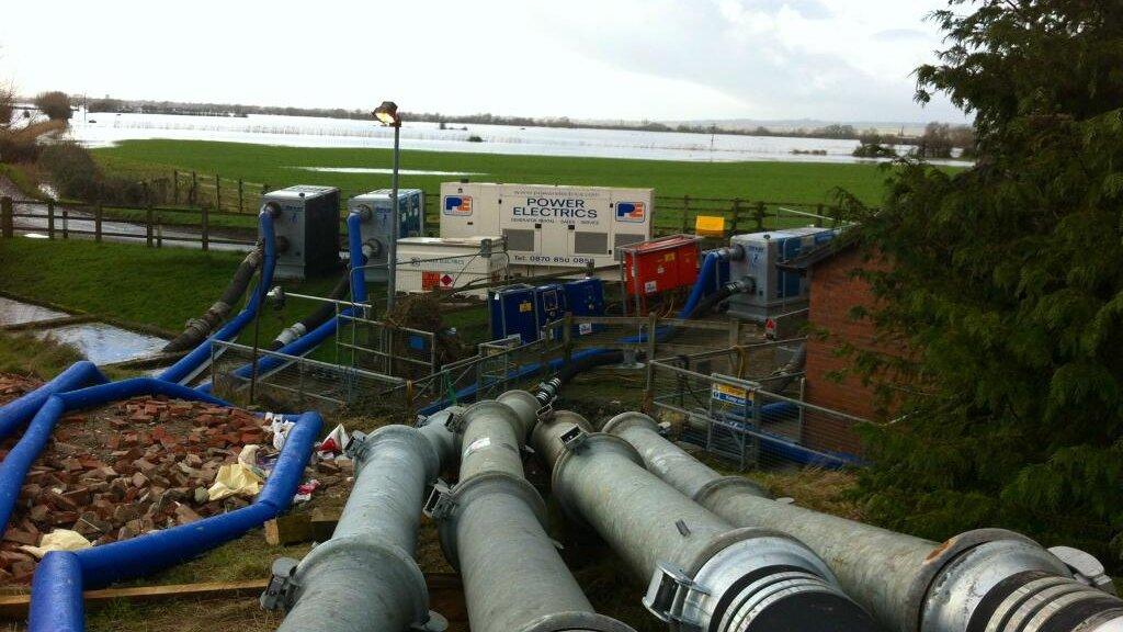 Additional pumps at Saltmore pumping station