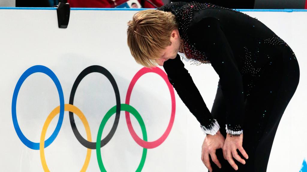 Evgeni Plushenko of Russia