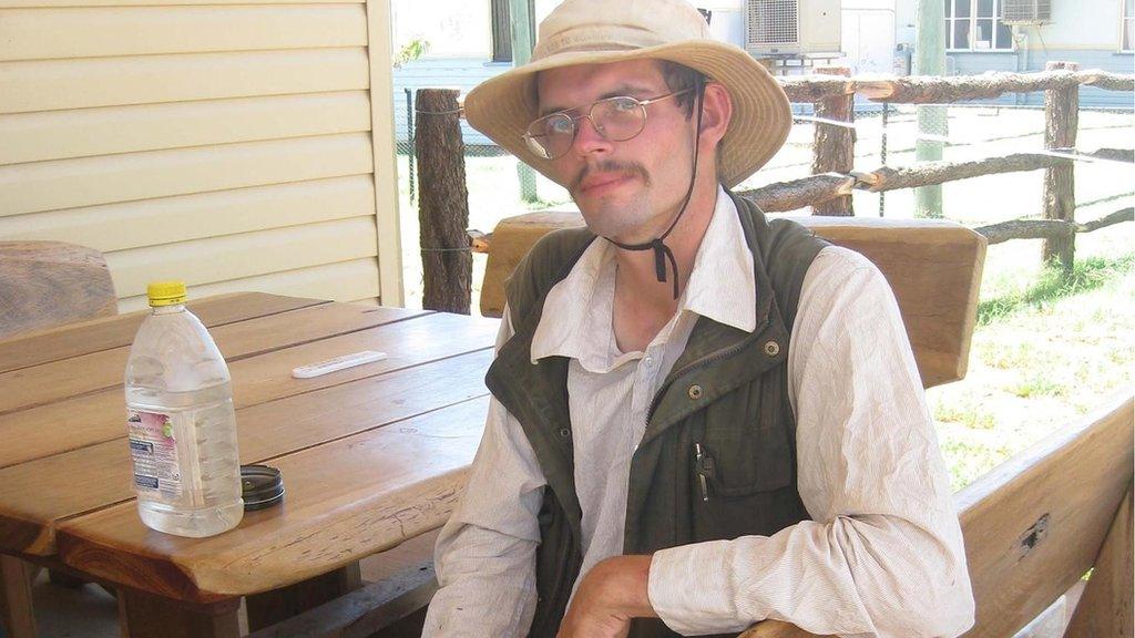 File photo: German tourist Daniel Dudzisz