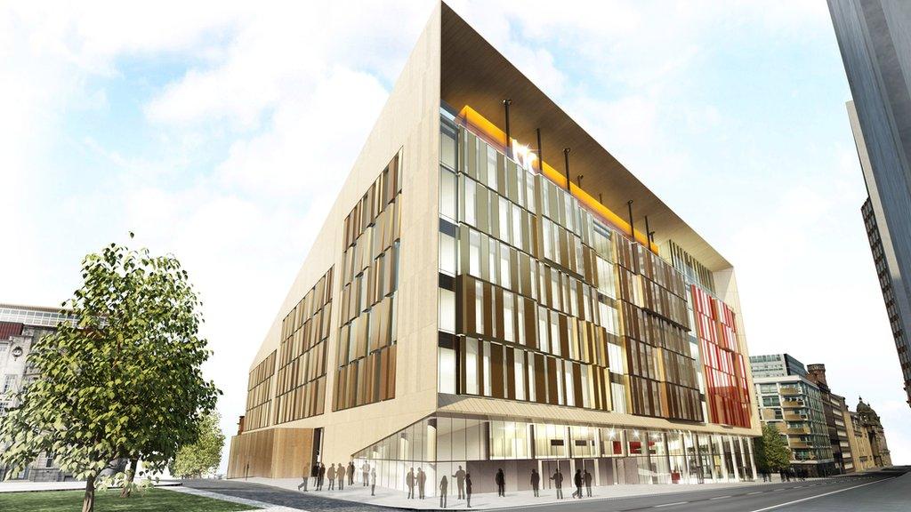 Artist's impression of Technology and Innovation Centre at Strathclyde University