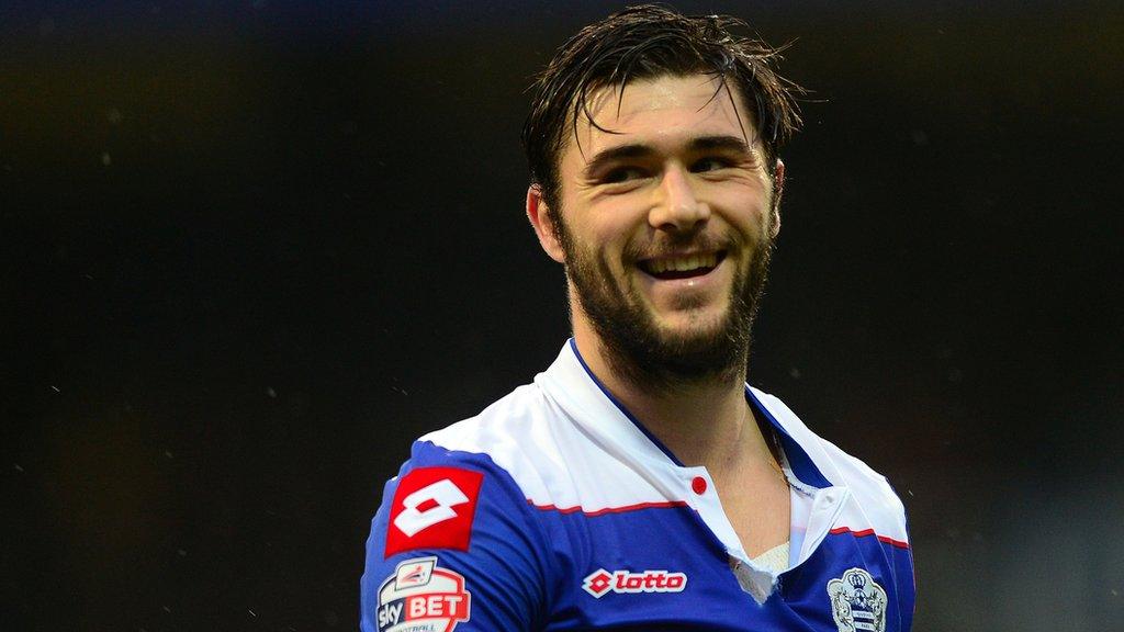 QPR striker Charlie Austin