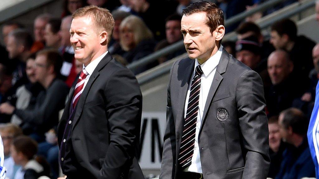 Gary Locke and Danny Lennon