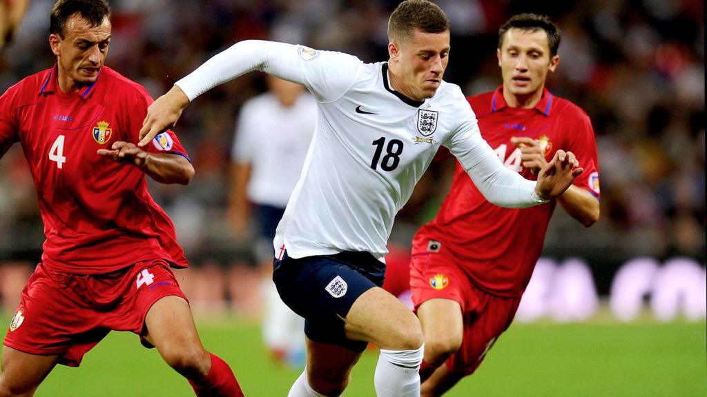 Barkley playing for England