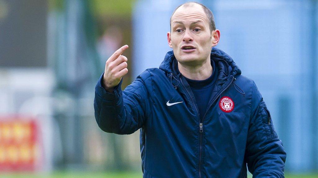 Hamilton Academical player-manager Alex Neil