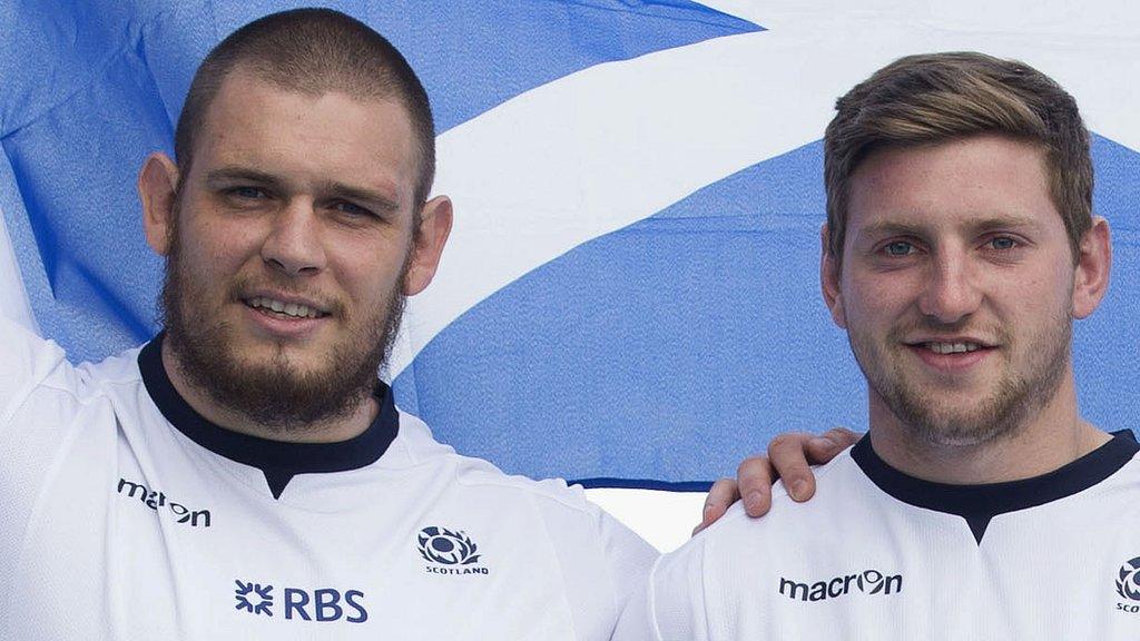 Gordon Reid and Finn Russell