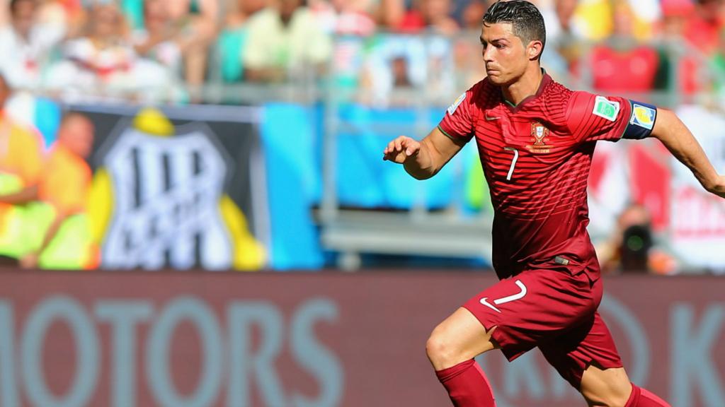 Cristiano Ronaldo at the World Cup 2014