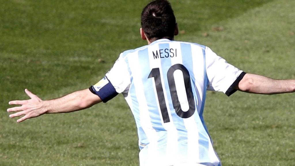 Argentina's Lionel Messi