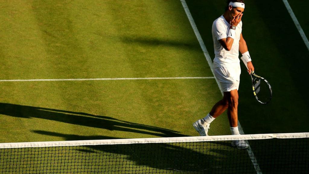 Rafael Nadal at Wimbledon