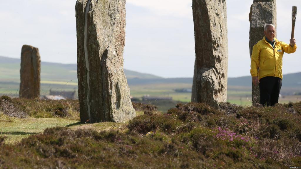 Keith Brown, Ring of Brodgar World Heritage Site Ranger