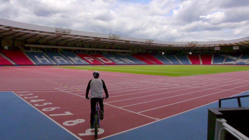 Danny MacAskill at Hampden