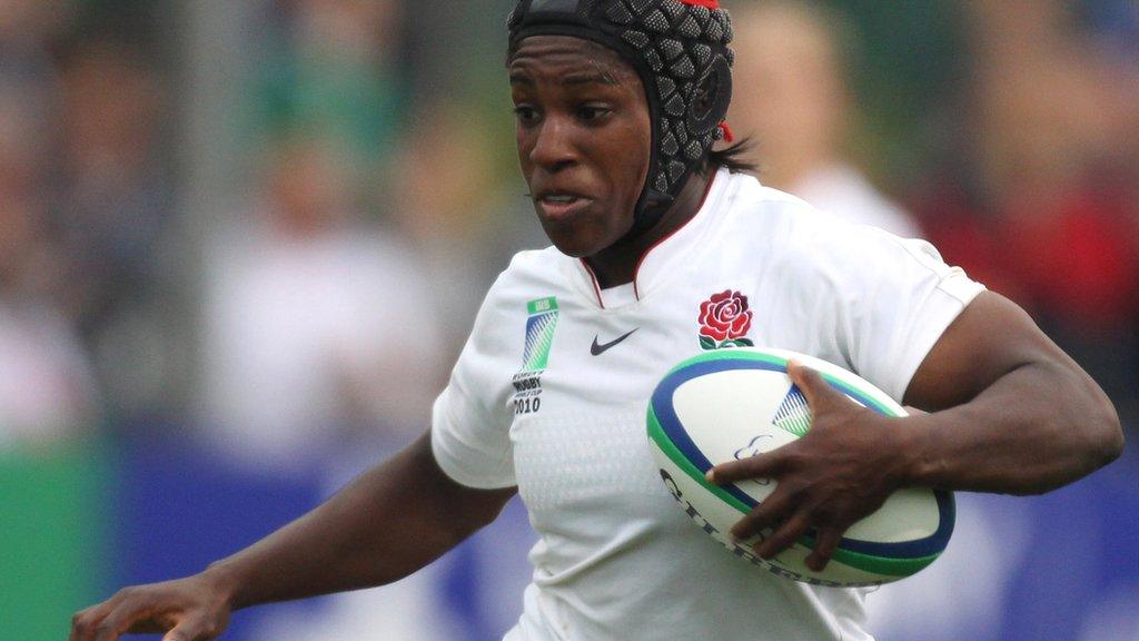 England flanker Maggie Alphonsi