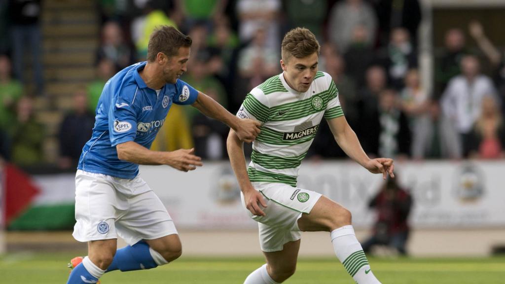 Chris Millar and James Forrest