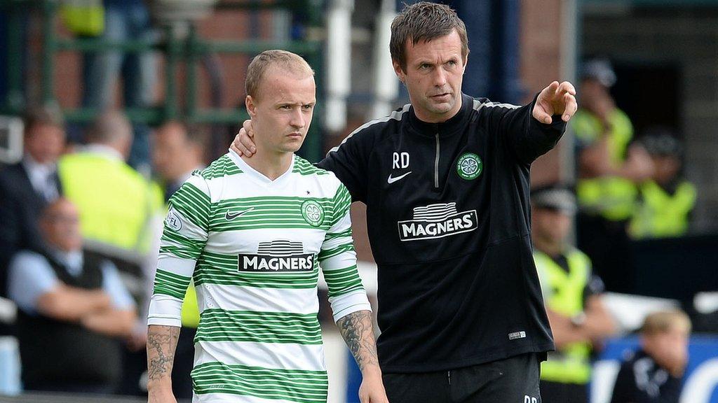 Leigh Griffiths and Ronny Deila