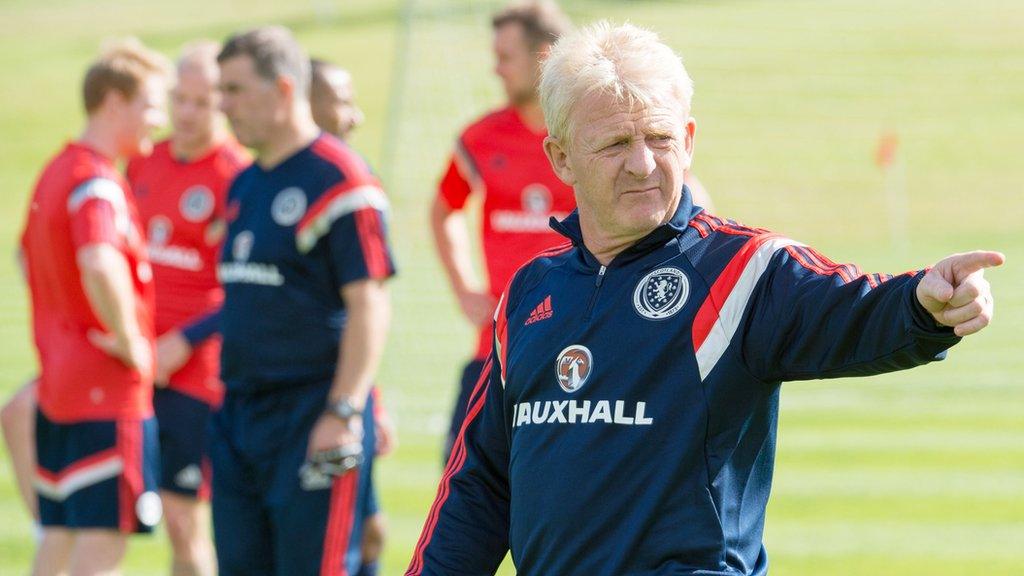 Scotland manager Gordon Strachan