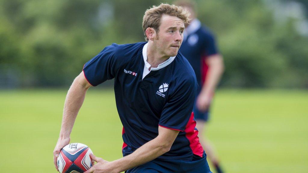 Scotland sevens captain Scott Wight