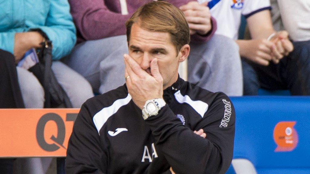 Partick Thistle manager Alan Archibald