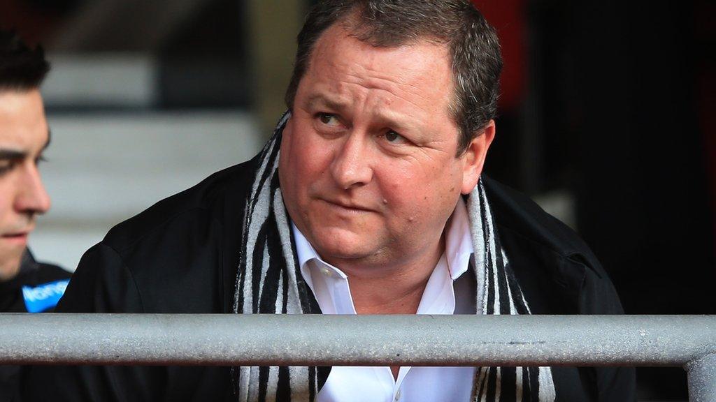 Newcastle owner Mike Ashley