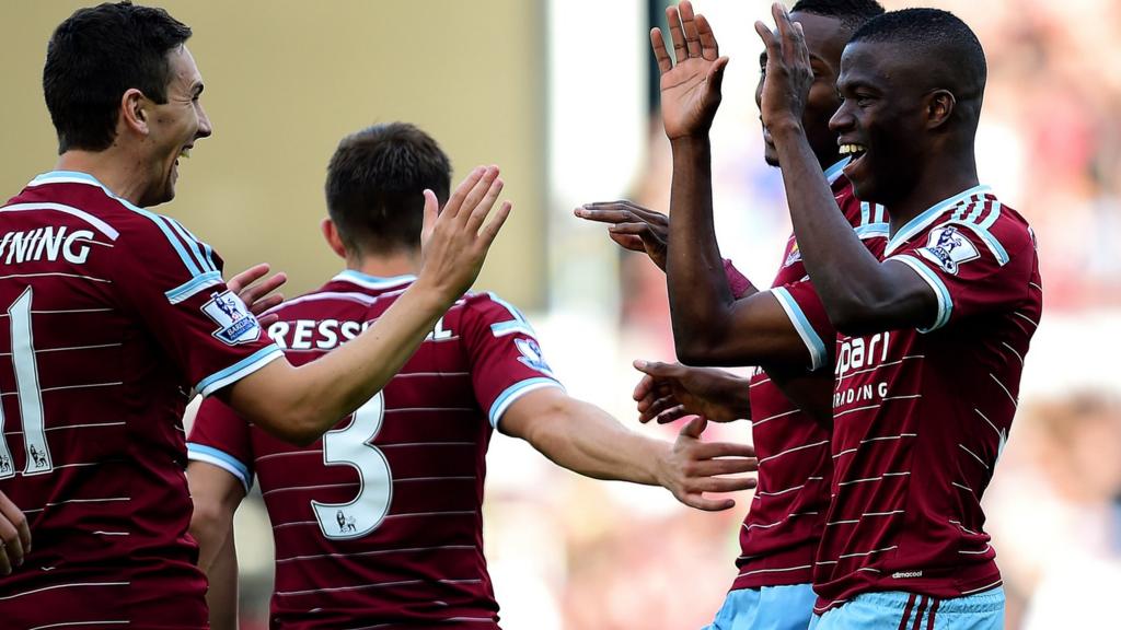 West Ham celebrate