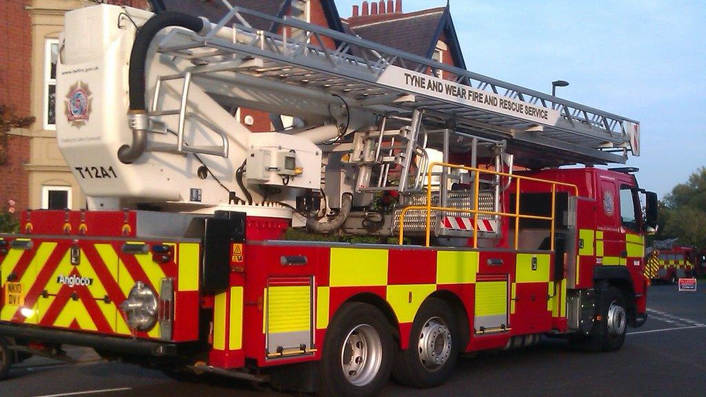 Tyne and Wear fire engine