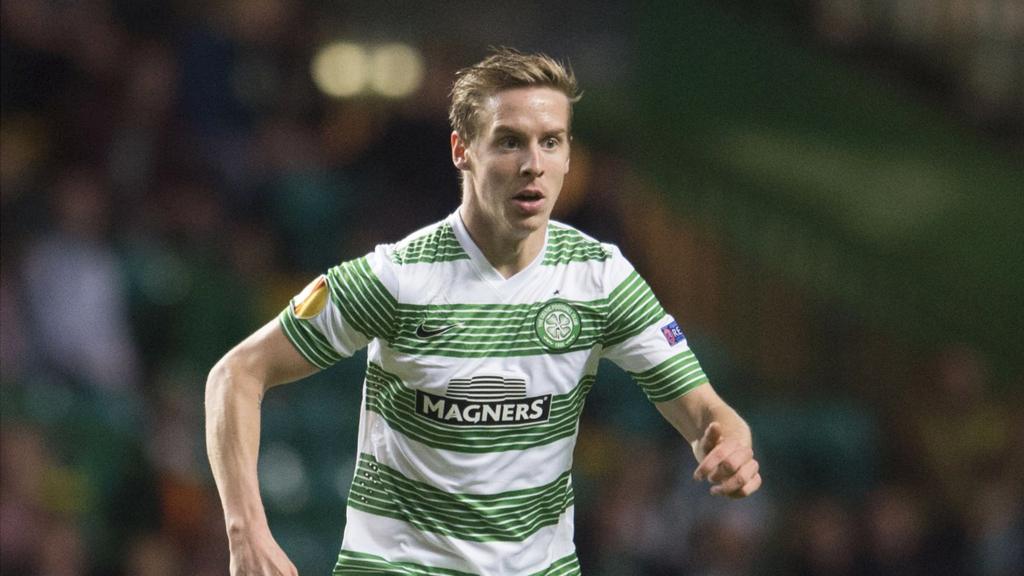 Celtic midfielder Stefan Johansen