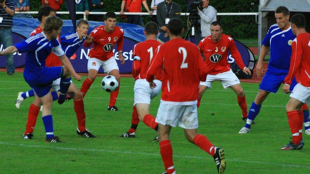 Jersey beat Aland in the 2009 Island Games final