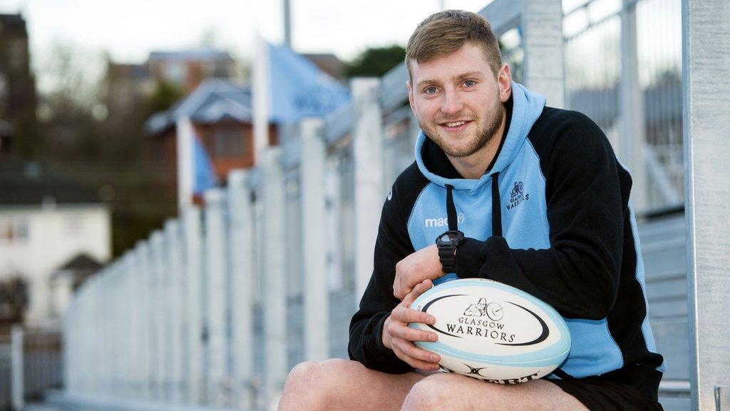 Glasgow Warriors stand-off Finn Russell