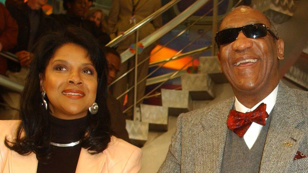 Phylicia Rashad and Bill Cosby in 2002