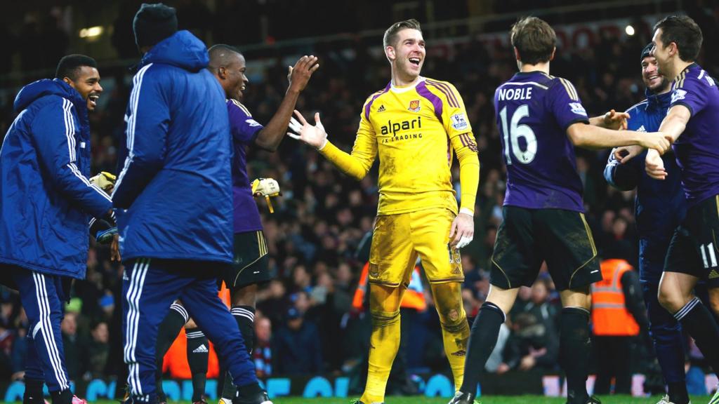 West Ham celebrate