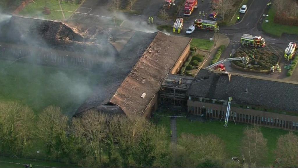 Crowmarsh Gifford fire