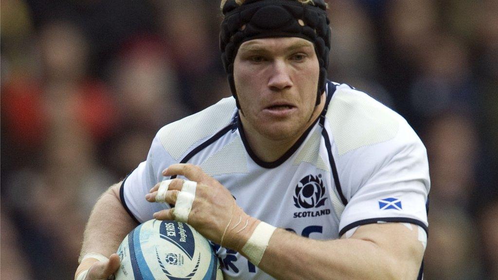 Rennie won 20 caps for Scotland