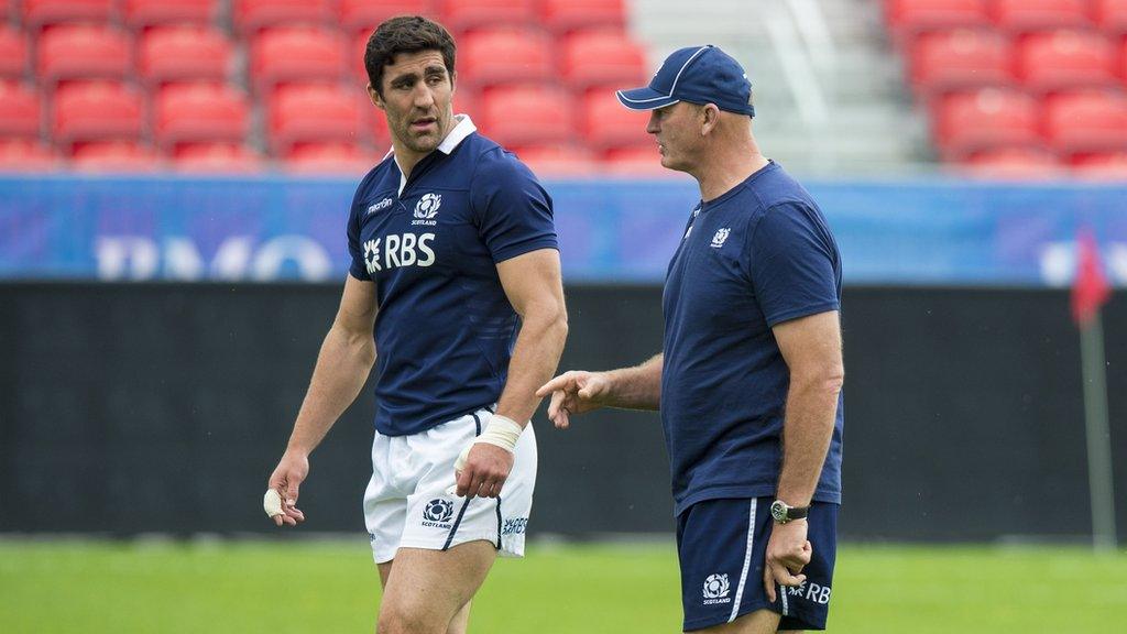 Kelly Brown has been left out of Vern Cotter's Scotland squad for the Six Nations