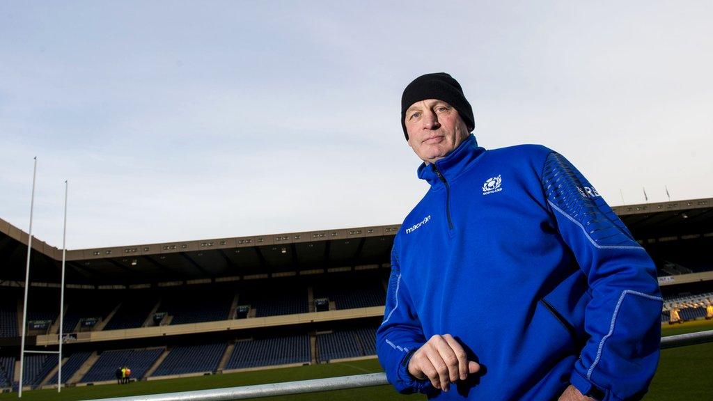 Vern Cotter has named four uncapped players in his Scotland squad for the Six Nations