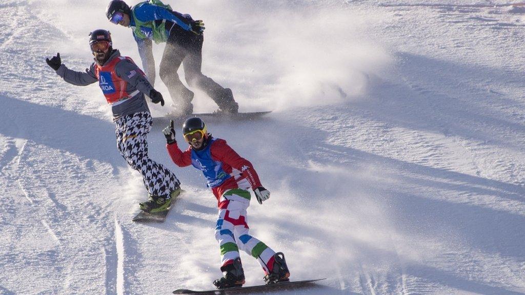 Snowboarding - boardercross