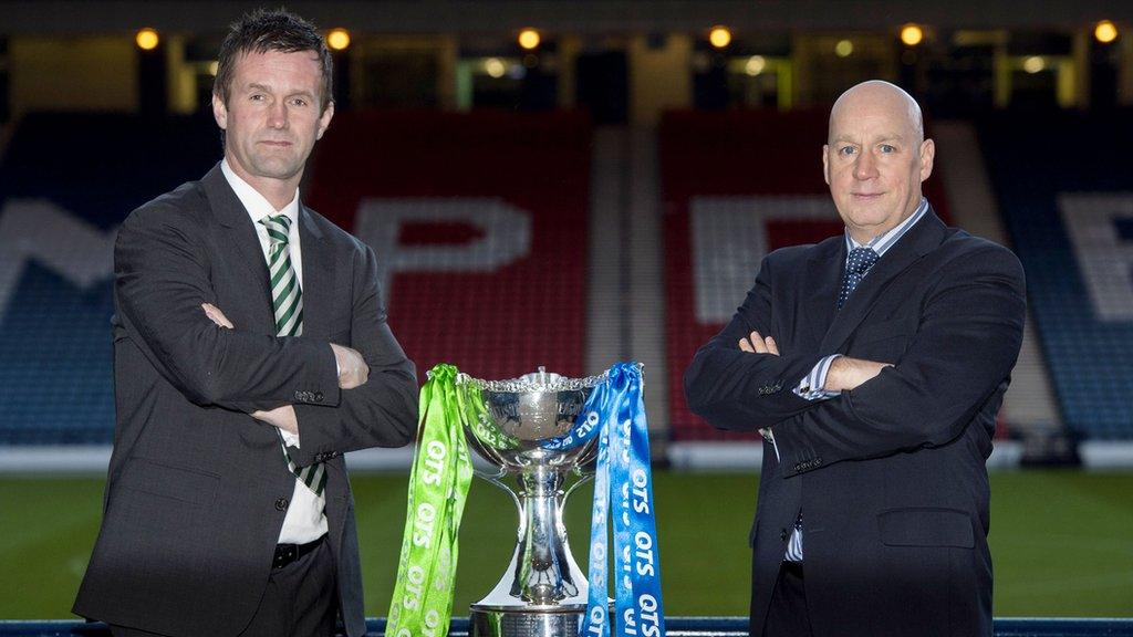 Ronny Deila and Kenny McDowall