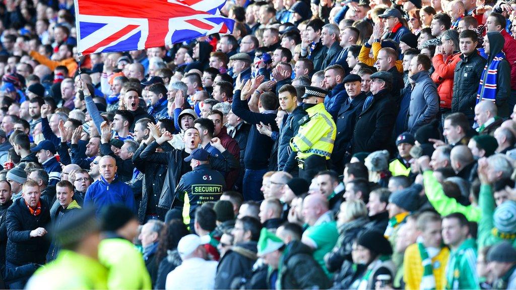 Rangers and Celtic fans