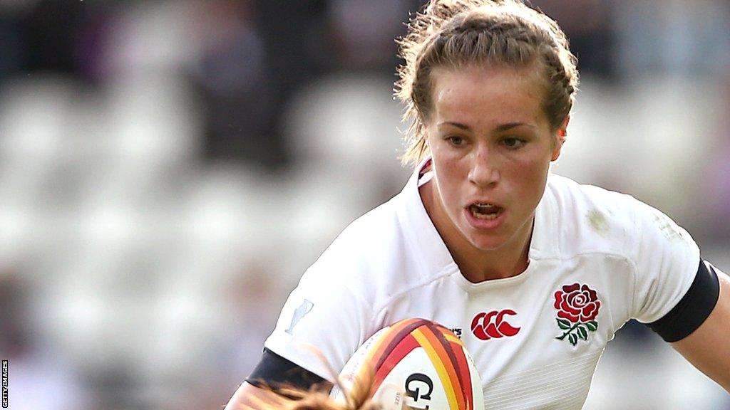 England centre Emily Scarratt