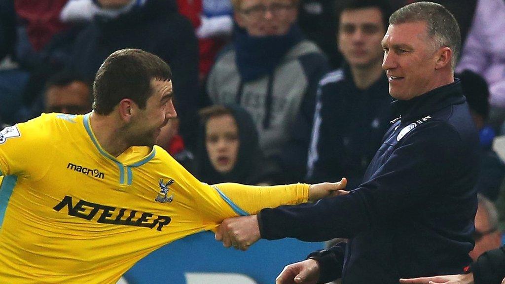 Nigel Pearson clashes with James McArthur