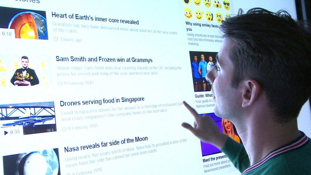 Ricky Boleto guides us through new Newsround website