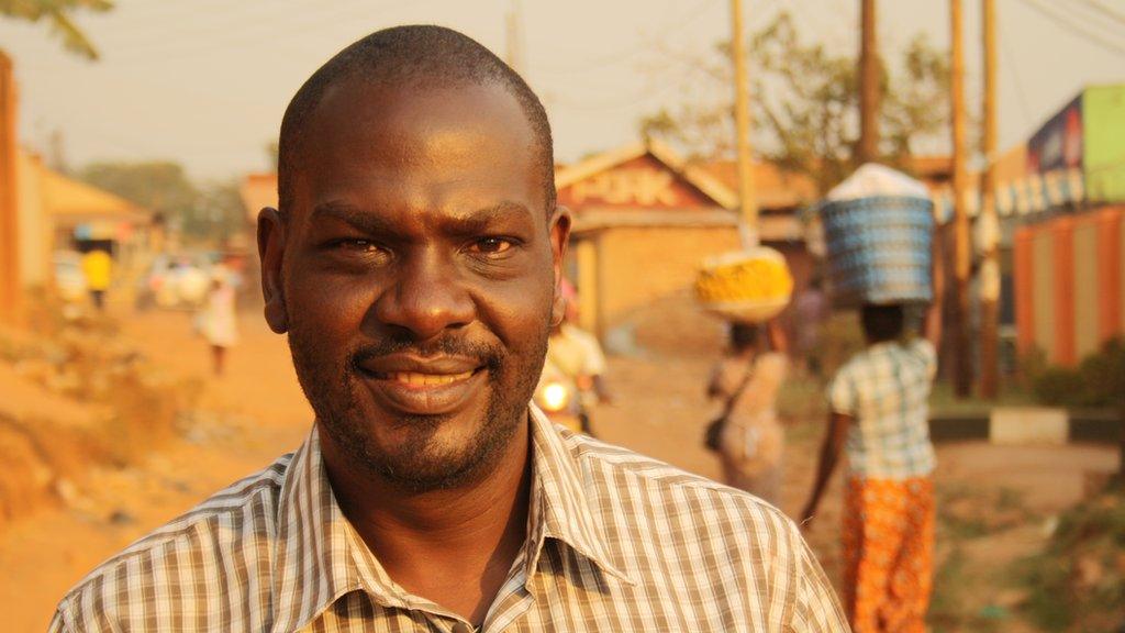 Joseph Atukunda, a mental health activist in Kampala